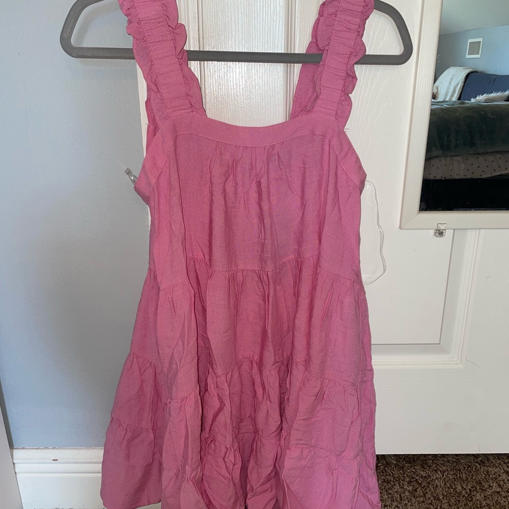 FashionNova pink sun dress